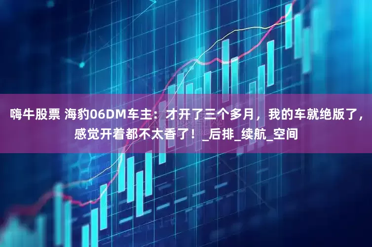 嗨牛股票 海豹06DM车主：才开了三个多月，我的车就绝版了，感觉开着都不太香了！_后排_续航_空间